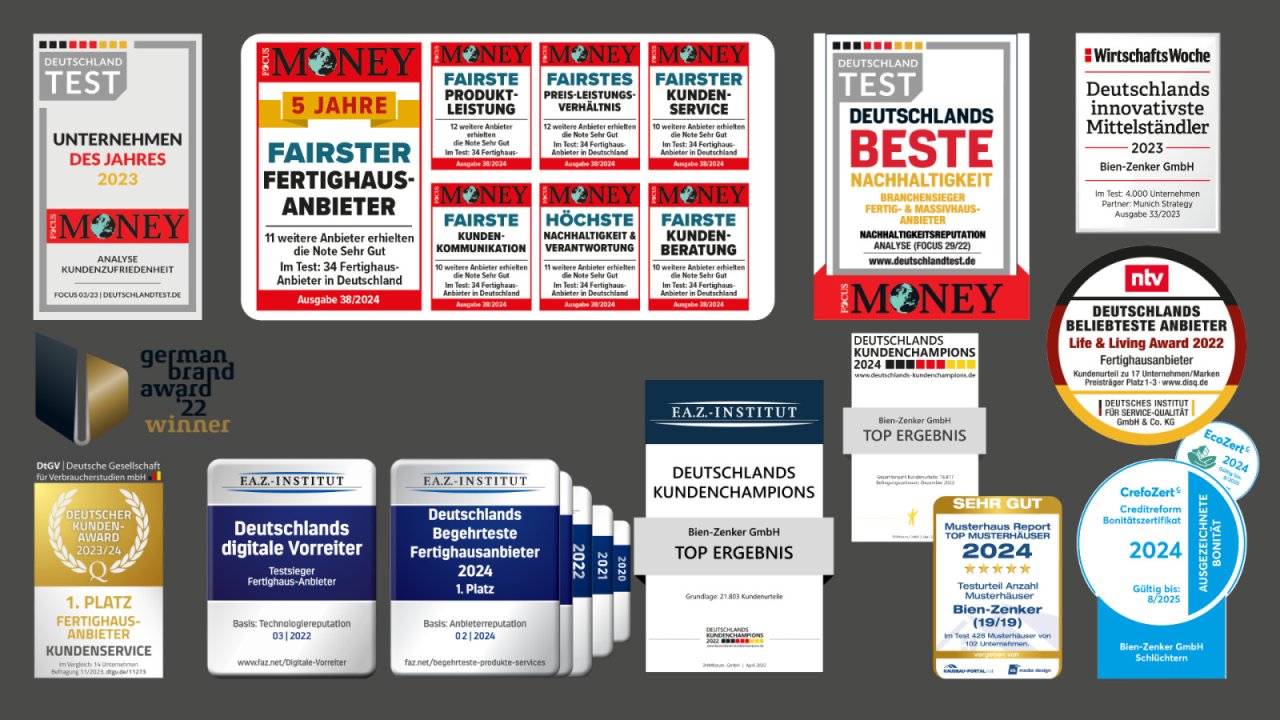 Ihr ausgezeichneter Baupartner - BIEN-ZENKER